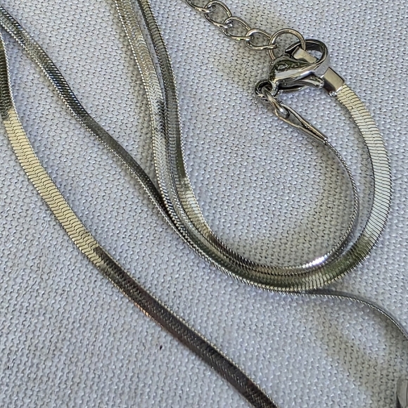 Silver Stainless Steel Multi Color Panda Bear Flower Pendant with Chain Neck… - Picture 6 of 8